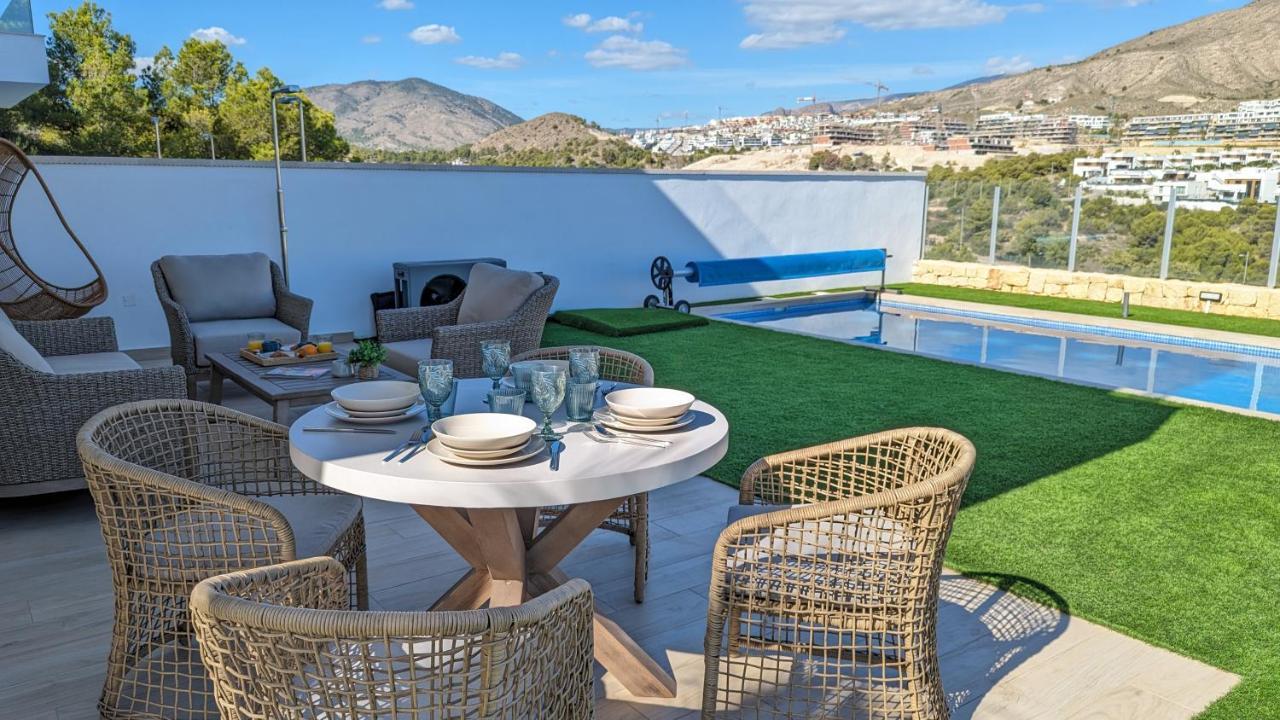 Апартаменти Panoramic Pool & Mountains House Фінестрат Екстер'єр фото